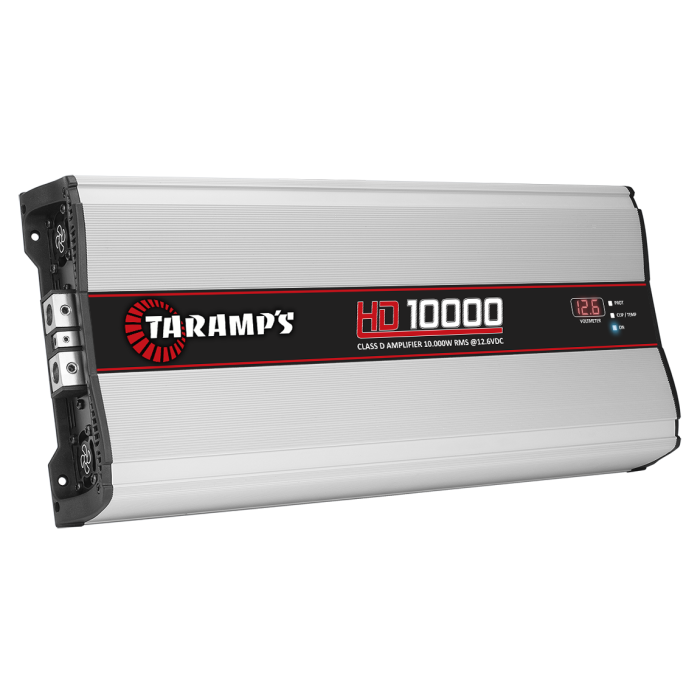 Taramp HD10,000 10000W RMS Mono 1-Ohm Car Subwoofer Amplifier