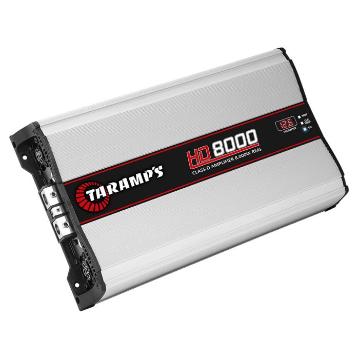TARAMPS HD8000 クラスDアンプ　美品‼️ Taramp HD8000 8000W RMS Mono 2-Ohms Car Subwoofer Amplifier