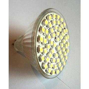 MR16 60 SMD 12V Pure White 6000-6500 K LED High Power Bulb Spotlight Lamp