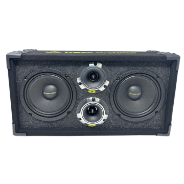 Bass Rockers 6.5" Loaded chuchera box with 6.5" Speakers and Tweeters 800W