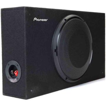PIONEER 10" Single 1200W Slim Loaded Enclosure Box with subwoofer