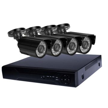 RJ 4 Channels 2.0 MP AHD DVR KIT NTSC, 1TB HDD CCTV