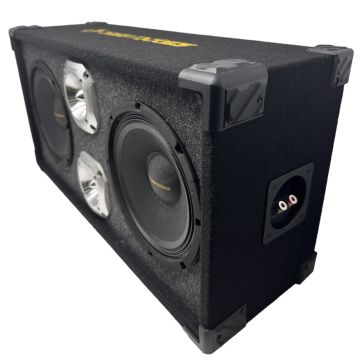 Bass Rockers 8" Loaded Chuchero Box 1200W W/ 2x8" Speakers 2x4" Tweeters