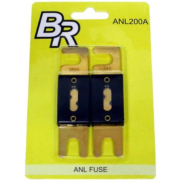 Bass Rockers 2 Gold Plated ANL Fuses 200A - ANL200A