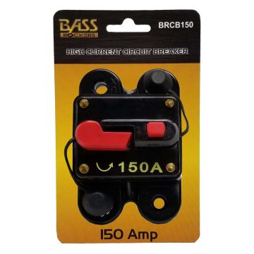 Bass Rockers 150 Amp In-Line Circuit Breaker 12-24V DC (BRCB150)