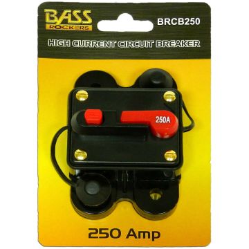 Bass Rockers 250 Amp In-Line Circuit Breaker 12-24V DC (BRCB250)