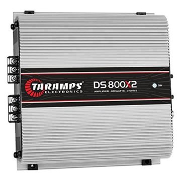  Taramps DS800X2 - 2 OHM, 800 Watts, 8Hz to 250Hz, 2 Channel Car Audio Amplifier