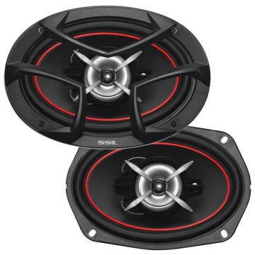 Sound Storm Laboratories CG693 6"X9" Car Speakers 500W Max Power 4-way pair 