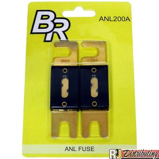 ANLFH02D Bass Rockers Fused 2-Way ANL Distribution Block 0/4GA-2x4/8GA w/Display 