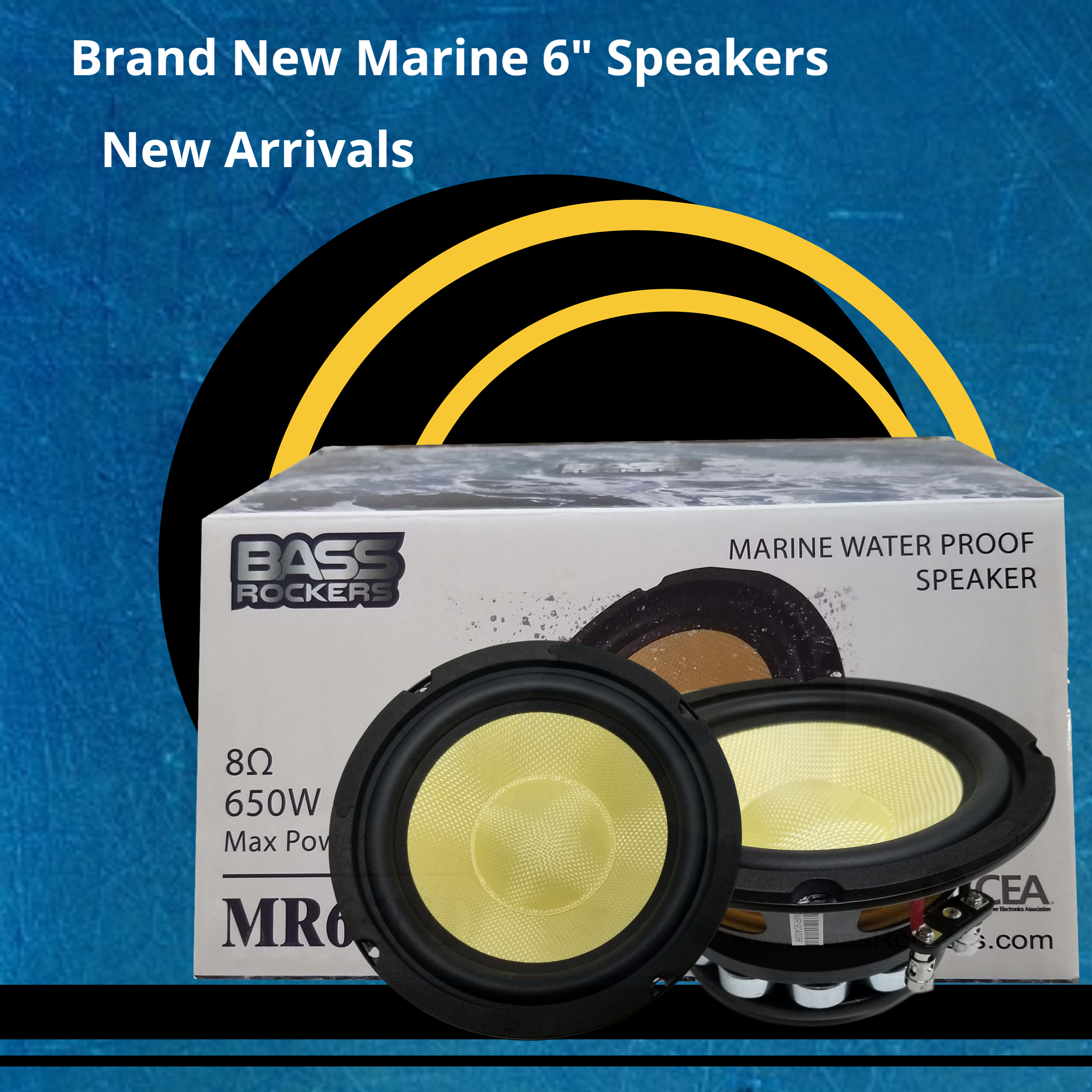 marine bass speakers